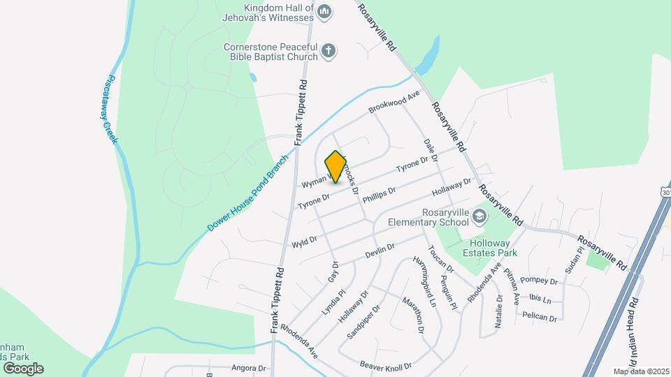 10710 Tyrone Dr Map and Location Details