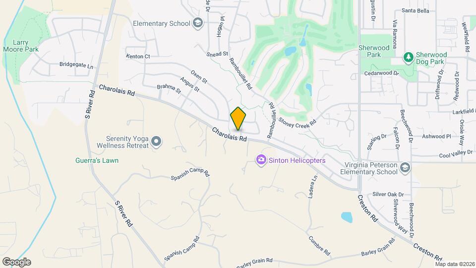 844 St Andrews Cir Map and Location Details