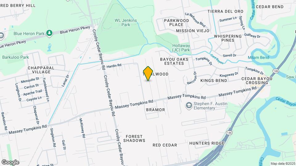3911 Cary Creek Dr Map and Location Details