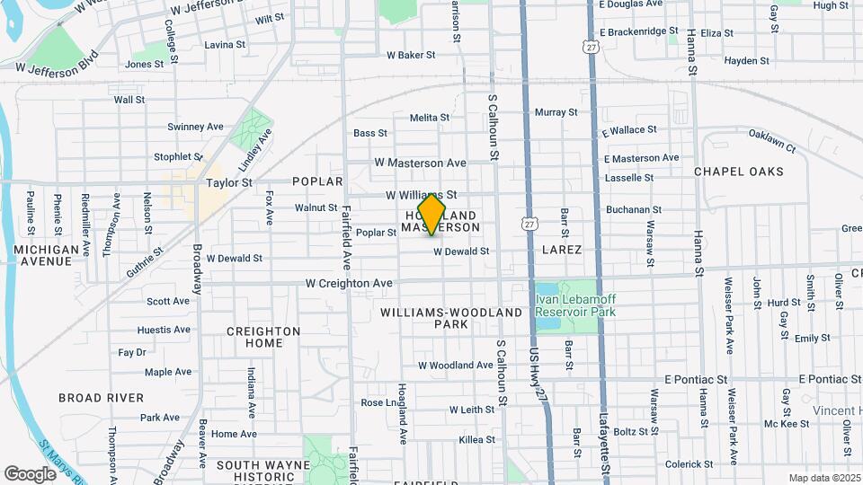 310 W Dewald St Map and Location Details