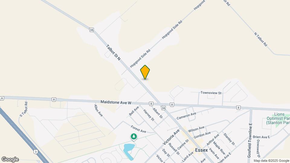 255 Talbot St N Map and Location Details