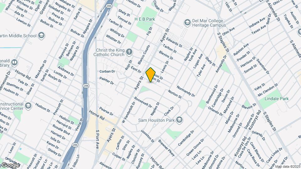 133 Fannin St Map and Location Details