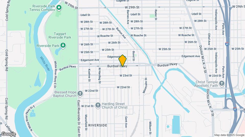 1229 Burdsal Pkwy Map and Location Details