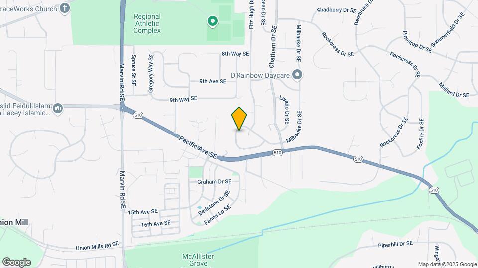 8811 Milbanke Dr SE Map and Location Details