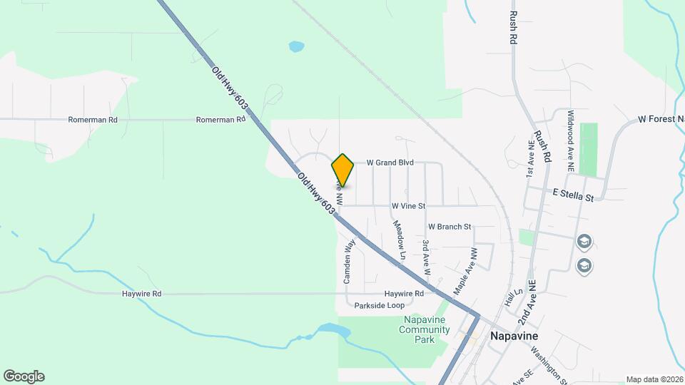 414 8th Ave NW Map and Location Details