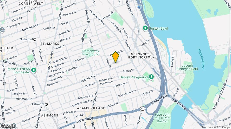 65 Westglow St, Unit 1 Mapa y Detalles de la Ubicación