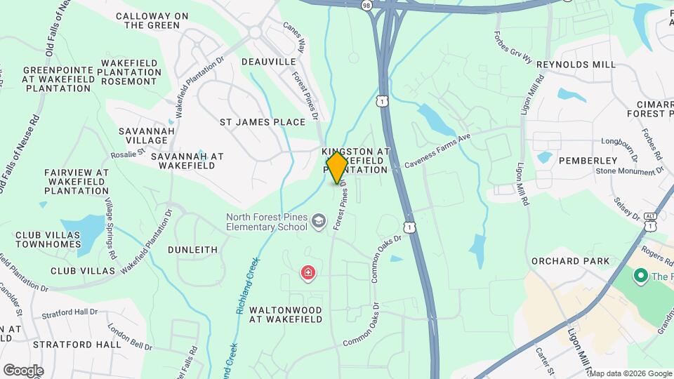14326 Foxcroft Rd Mapa y Detalles de la Ubicación