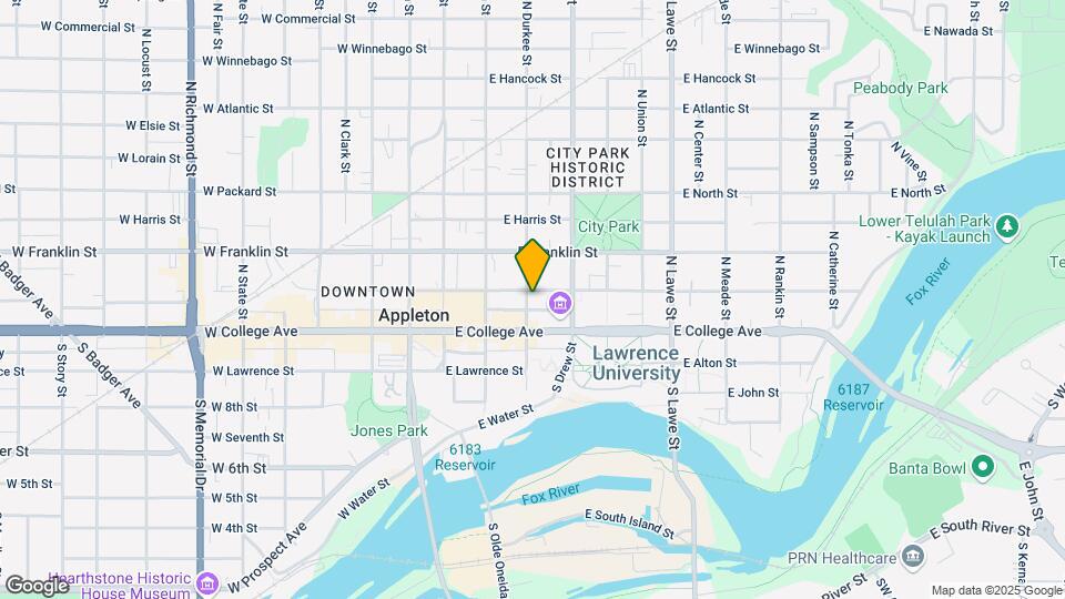 122 N Durkee St Map and Location Details