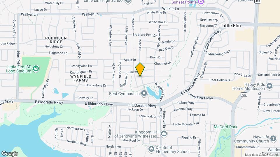 2316 Pecan Dr Map and Location Details