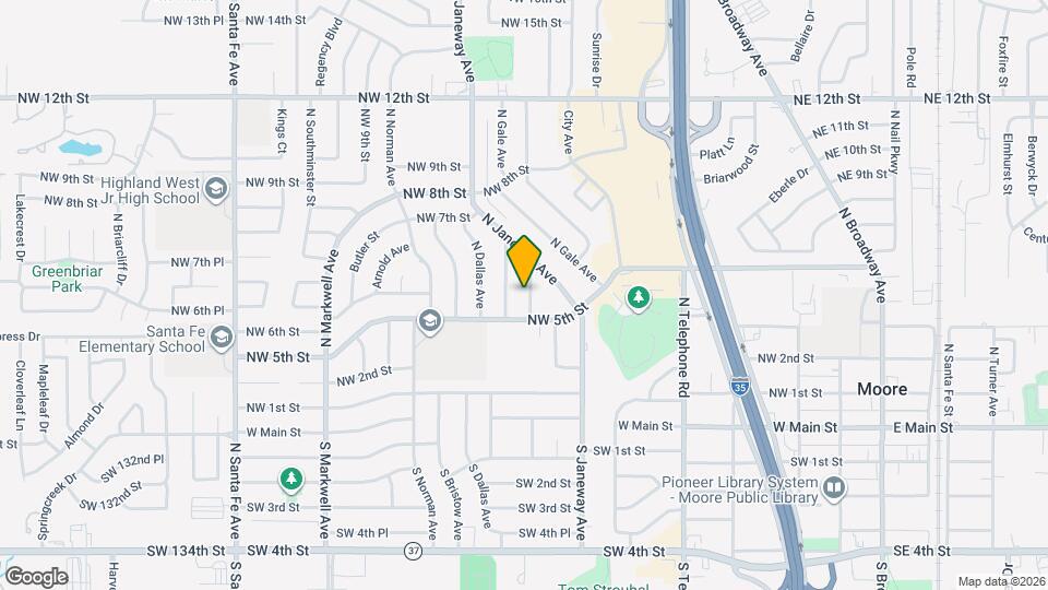 617 Baer Dr Map and Location Details