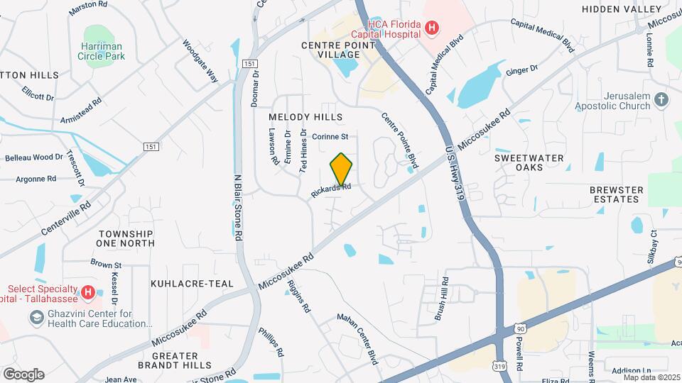 2061 Rickards Rd Map and Location Details