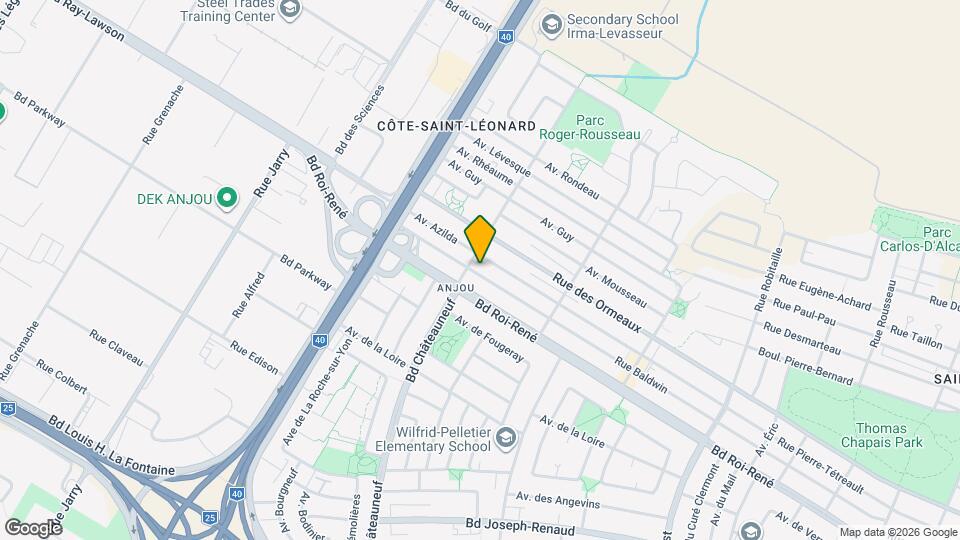 7479-7483 Baldwin Av Map and Location Details