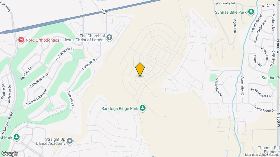 732 Banner Dr Map and Location Details