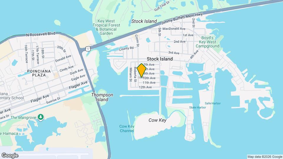 D4 10th Ave, Unit D4 10th Ave Stock Island FL 33040 Mapa y Detalles de la Ubicación