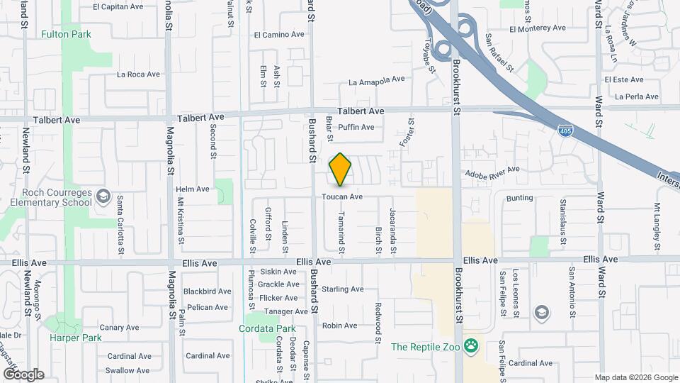 9595 Toucan Ave Map and Location Details