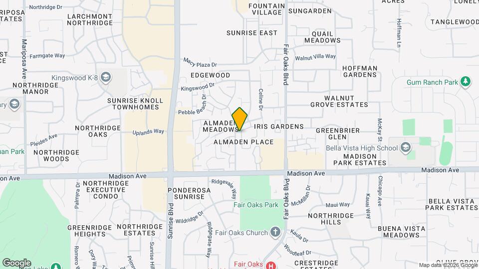 8126 Briar Ridge Ln Map and Location Details