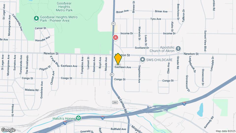 2297 Eastlawn Ave Mapa y Detalles de la Ubicación