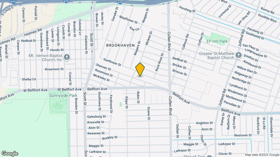 4521 Stassen St Map and Location Details