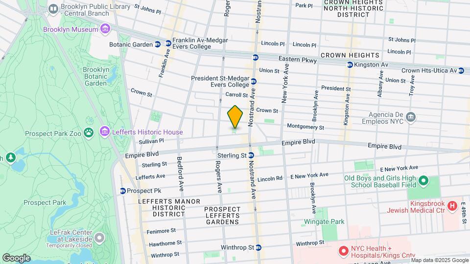 271 Sullivan Pl Mapa y Detalles de la Ubicación
