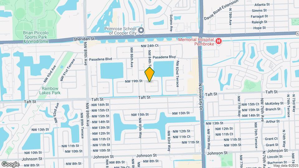 8441 NW 18th St Map and Location Details