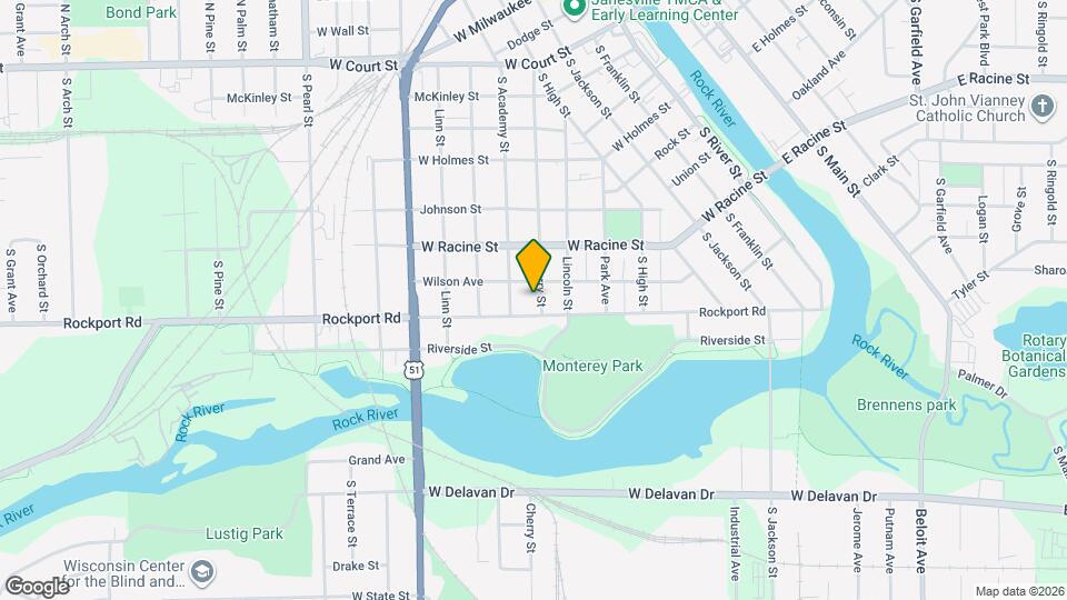 612 Cherry St Mapa y Detalles de la Ubicación