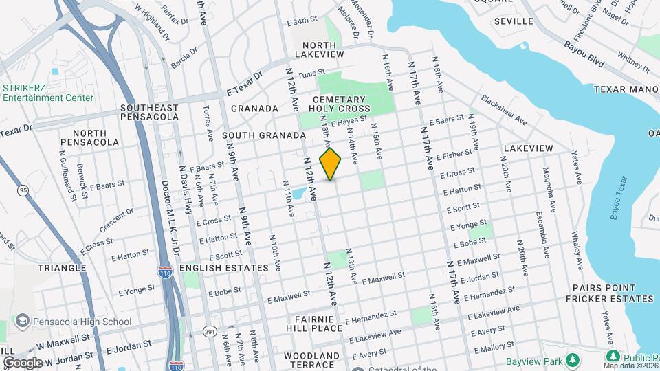 1249 E Fisher St Mapa y Detalles de la Ubicación