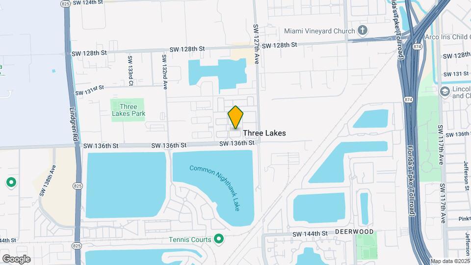 12822 SW 135th St Map and Location Details