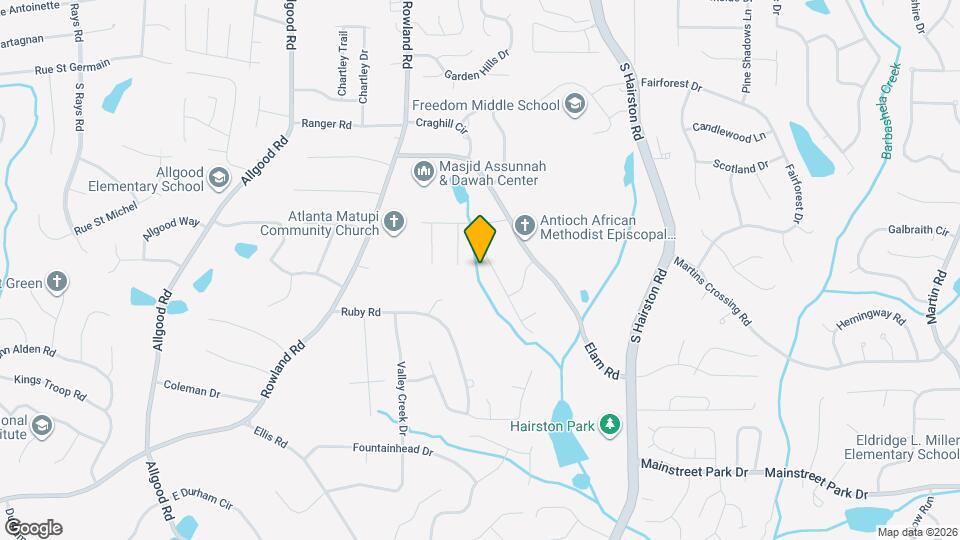 4765 Banner Elk Dr Mapa y Detalles de la Ubicación