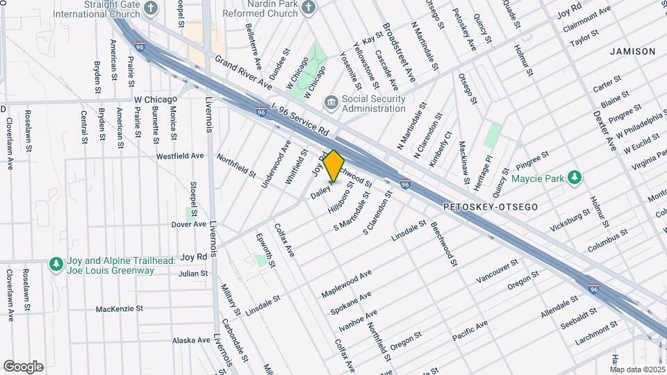 5061 Dailey Ave Map and Location Details