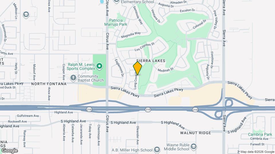 6257 Long Cove Dr Map and Location Details