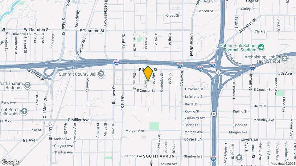 837 Sumner St Mapa y Detalles de la Ubicación