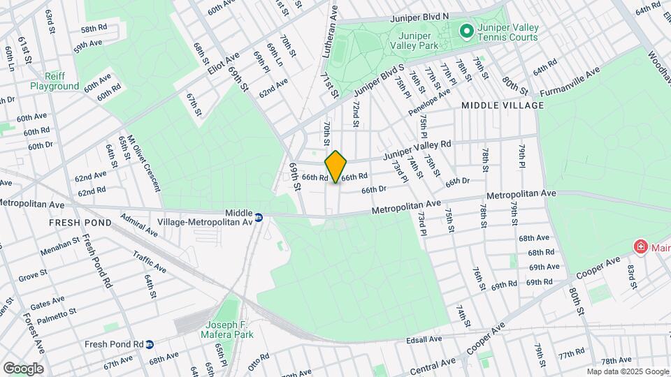 66-42 71st St-Unit -2 Map and Location Details
