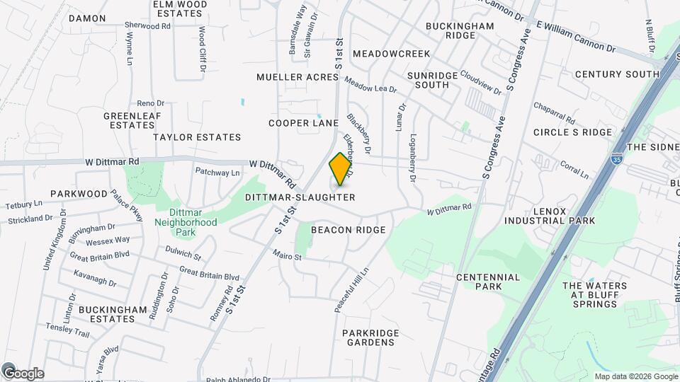 7717 Elderberry Dr Map and Location Details