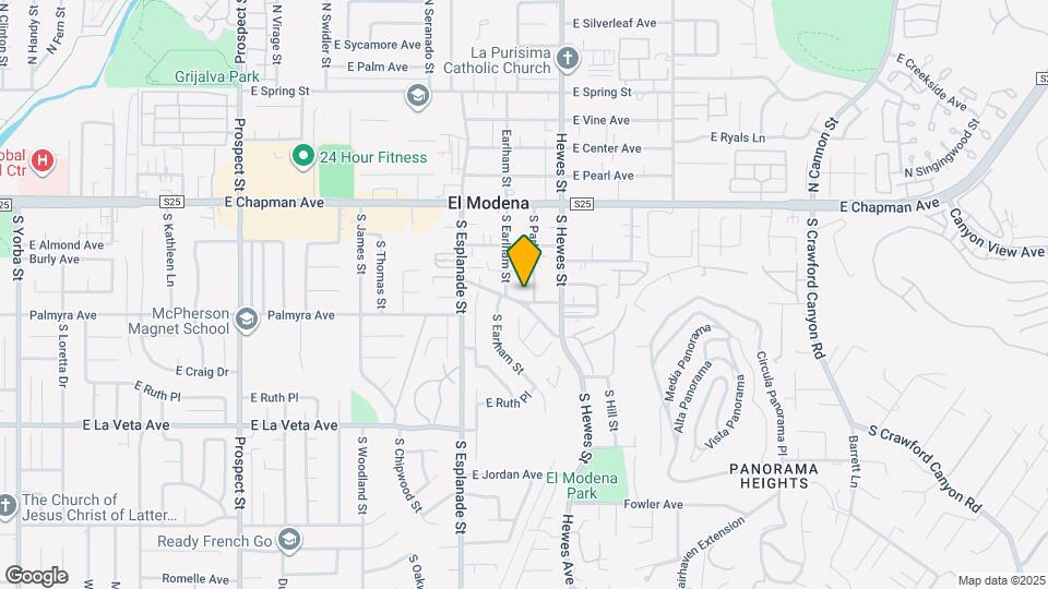 266 S Park St Map and Location Details