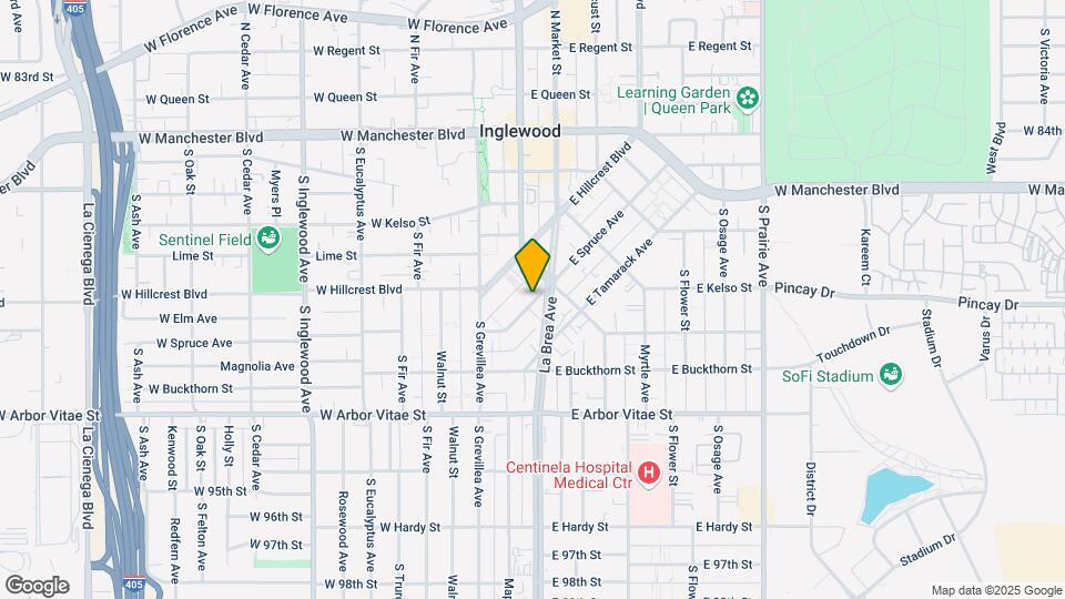 157 E Spruce Ave Map and Location Details