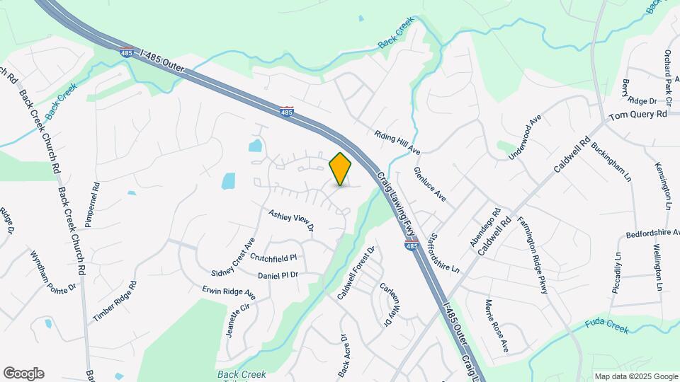 16740 Timber Crossing Rd Map and Location Details