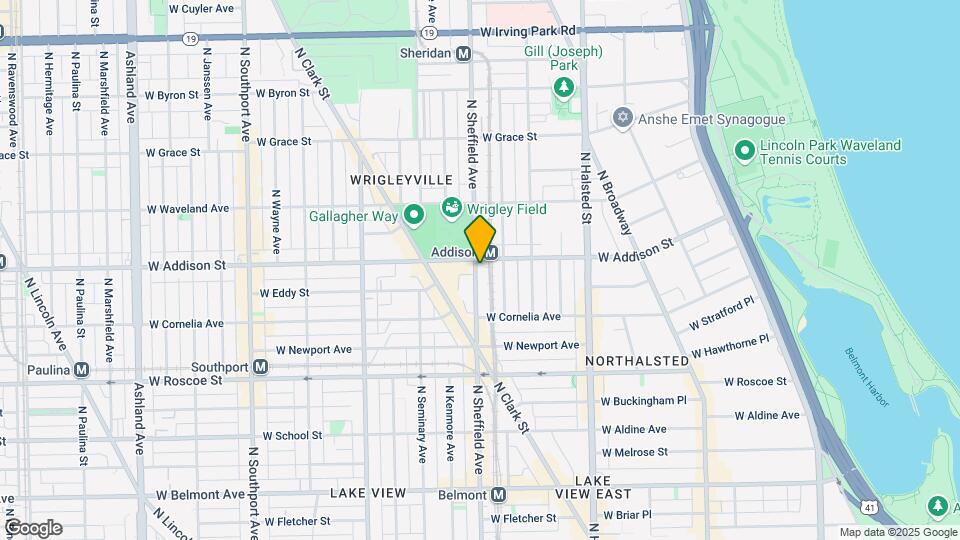 3547 N Sheffield Ave Mapa y Detalles de la Ubicación