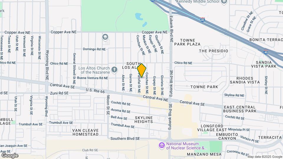 136-140 Parsifal St NE Map and Location Details
