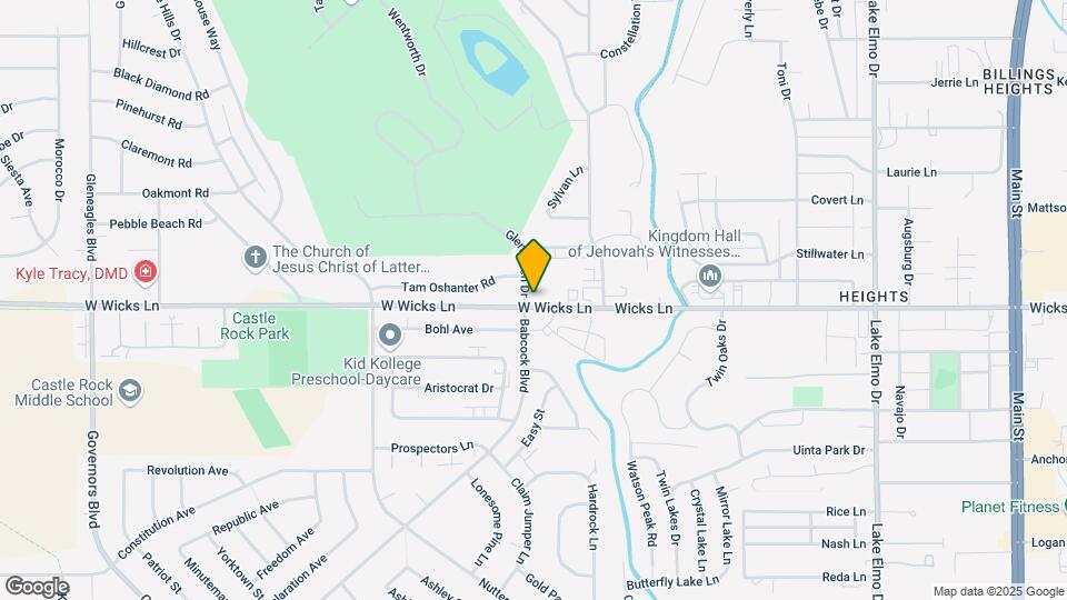 1609-1615 Glenhaven Dr Map and Location Details