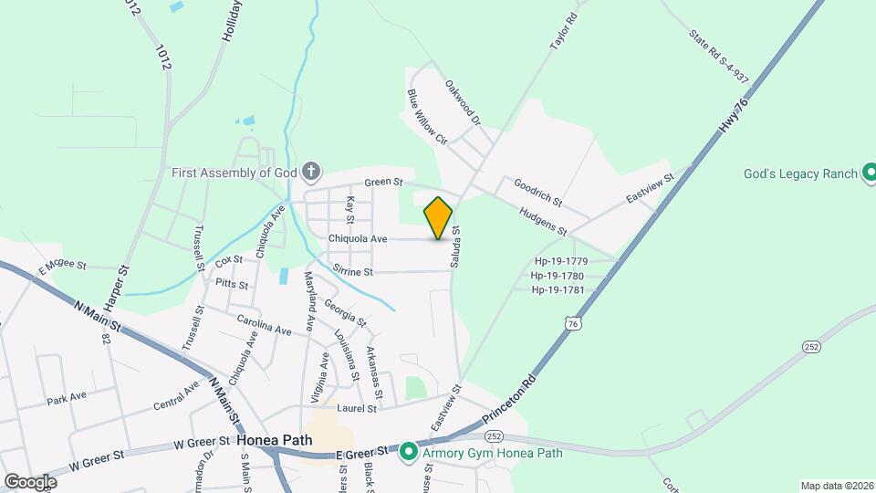 1326 Chiquola Ave Mapa y Detalles de la Ubicación