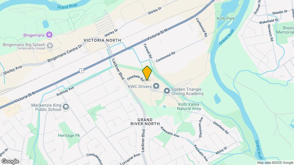154 Otterbein Rd Map and Location Details