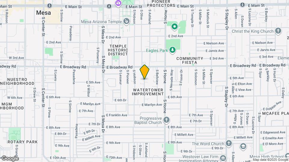 456 S Olive Map and Location Details