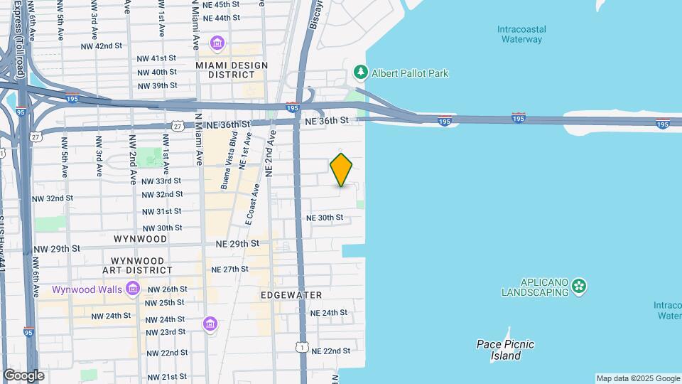 650 NE 32nd St Mapa y Detalles de la Ubicación