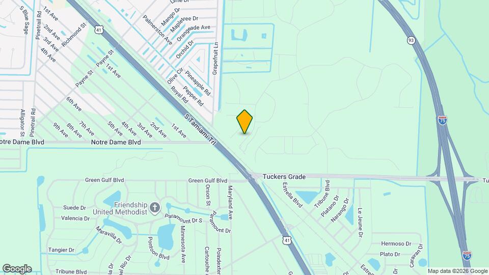 11843 Cloverly Ln Map and Location Details
