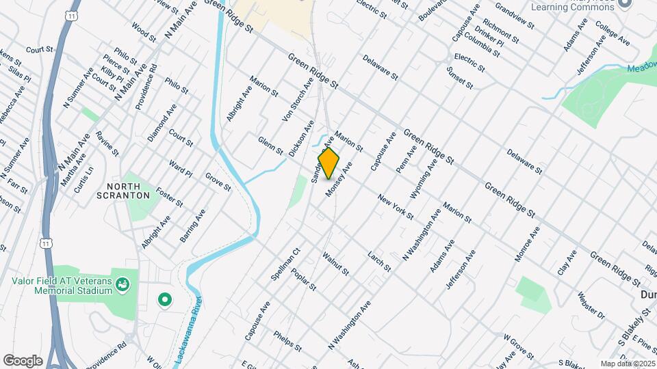1343 Monsey Ave Map and Location Details