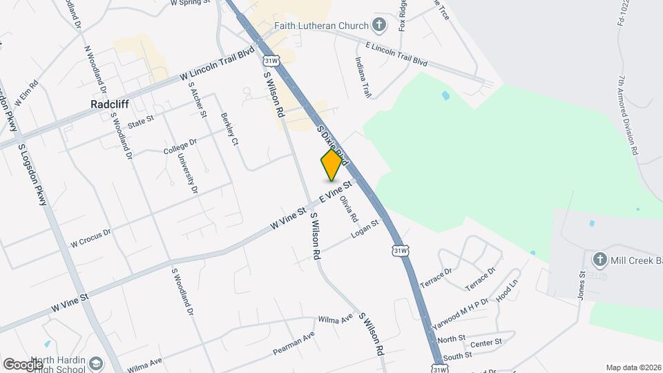 169 W Vine St Map and Location Details