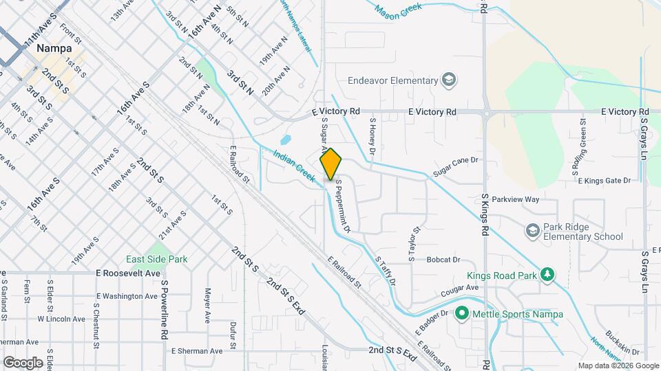 44 S Sugar Ave, Unit ID1460915P Map and Location Details