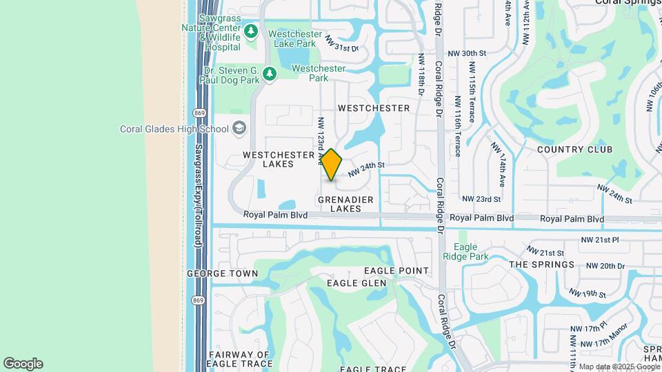2380 NW 122nd Dr Map and Location Details