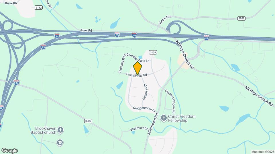 5290 Crosswinds Rd Mapa y Detalles de la Ubicación