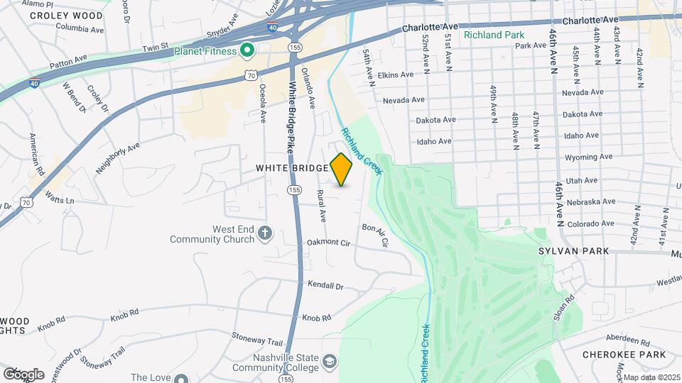 5512 Vaught Dr Map and Location Details